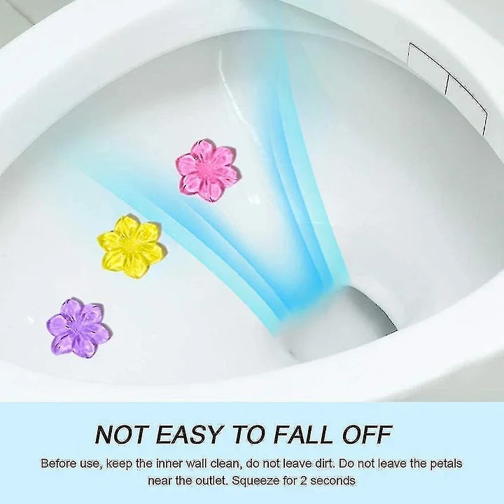Fresh Flower Stamp Toilet Gels (2+1 FREE)
