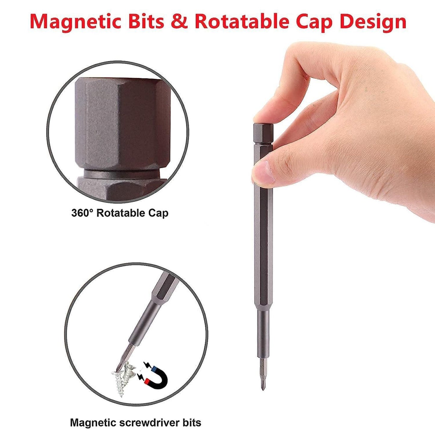 24 IN 1 PORTABLE PRECISION SCREWDRIVER KIT
