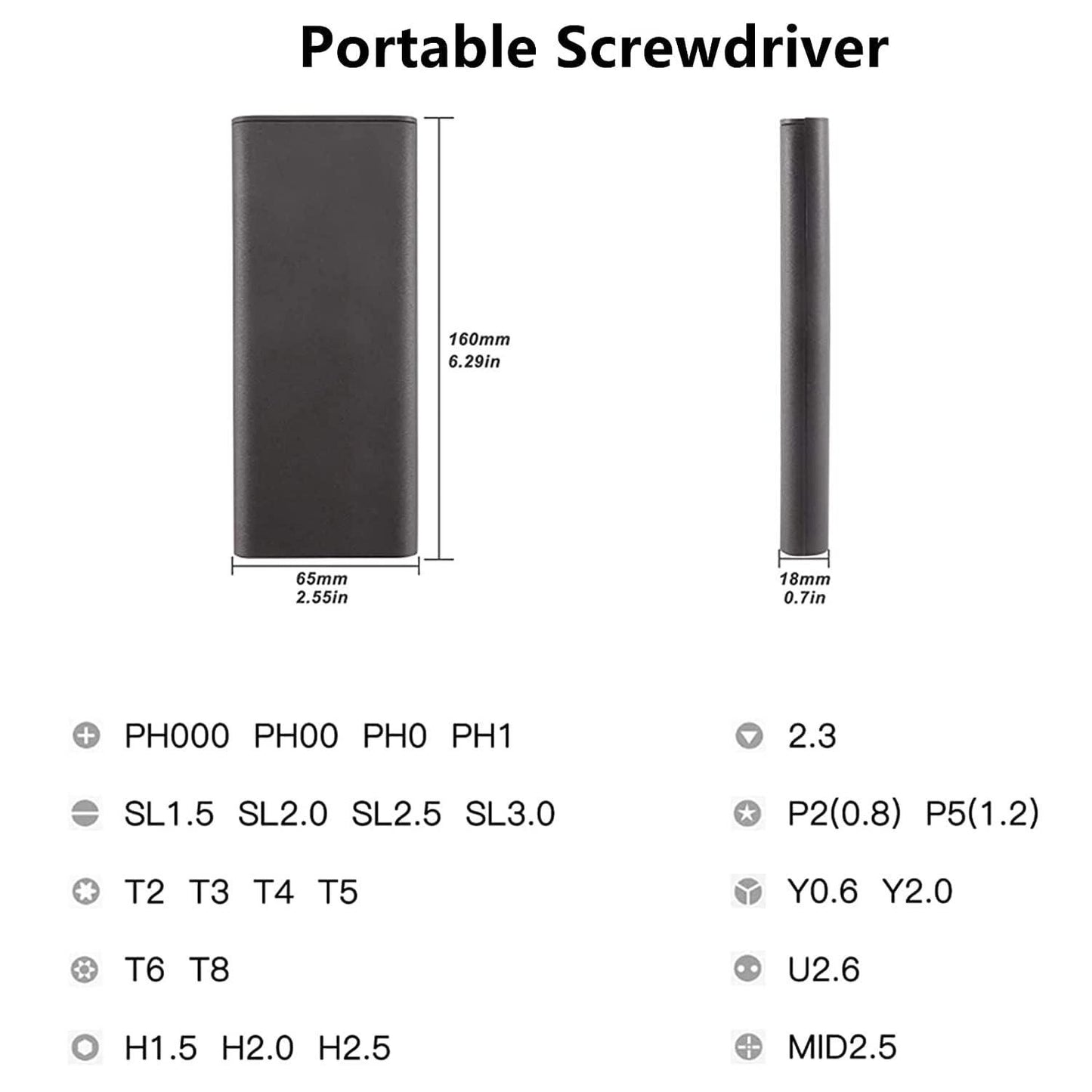 24 IN 1 PORTABLE PRECISION SCREWDRIVER KIT