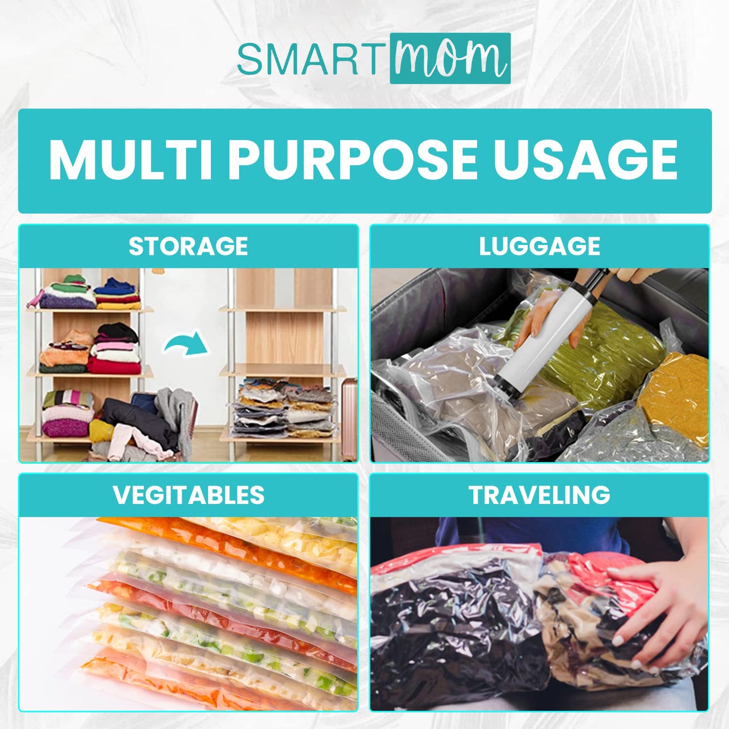 Smart Vacuum Storage Space Saver Bags for Clothes