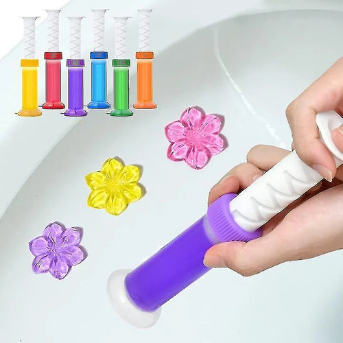 Fresh Flower Stamp Toilet Gels (2+1 FREE)