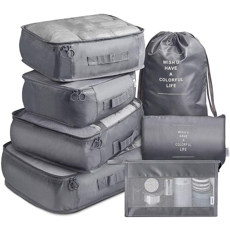 TOPTRAVEL - set 7 pezzi organizer per valigie – Gadget on Top