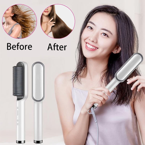 Professional Hair Straightener Brush (3 In 1)