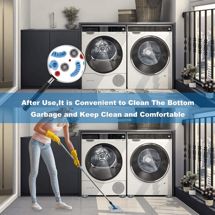 Non - Vibration Rubber Washing Machine Feet Pads (PACK OF 4) - SmartMOM.in