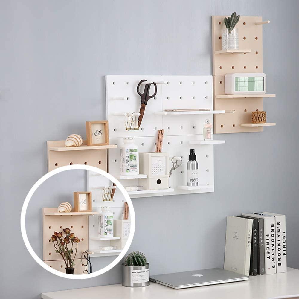 SMART DECORATIVE PLASTIC PEGBOARD - WALL DECOR STORAGE - SmartMOM.in