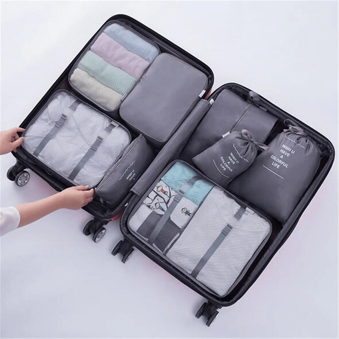 7 in 1 Foldable Travel Organizer Set SmartMOM.in