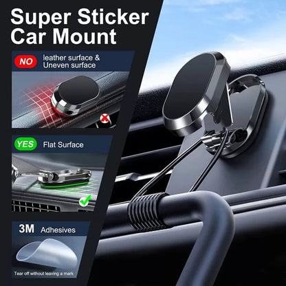 Magnetic Car Phone Holder (Android/IOS)