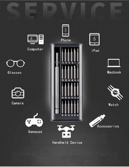 24 IN 1 PORTABLE PRECISION SCREWDRIVER KIT