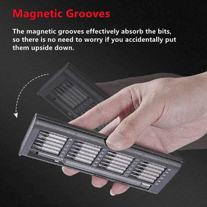 24 IN 1 PORTABLE PRECISION SCREWDRIVER KIT