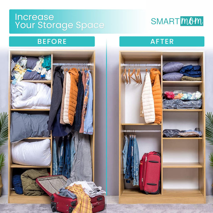 Smart Vacuum Storage Space Saver Bags for Clothes