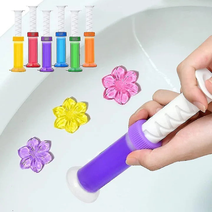 Fresh Flower Stamp Toilet Gels (2+1 FREE)