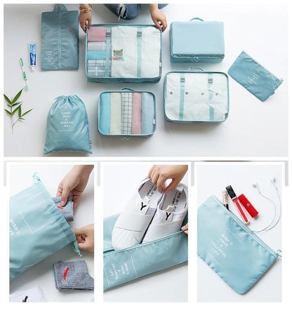 Luggage Packing Organizer Set (7 Pcs)