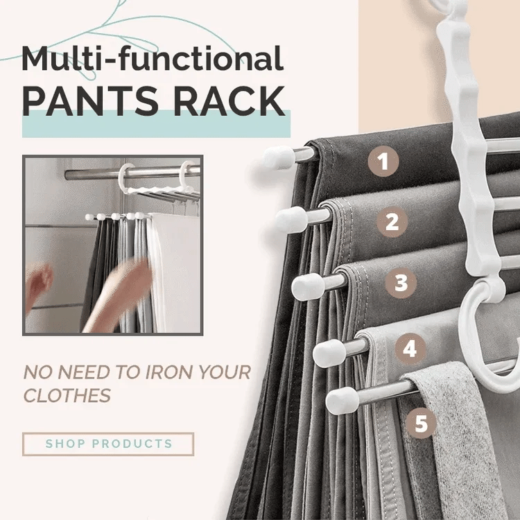 Multi functional Pants Rack SmartMOM.in