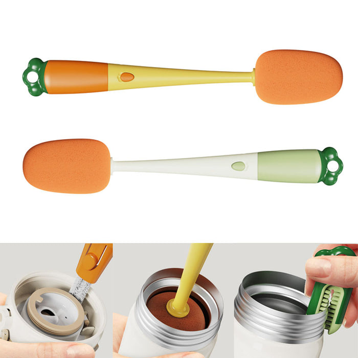 3 in 1 Cleaning Brush for Kitchen & Bottle