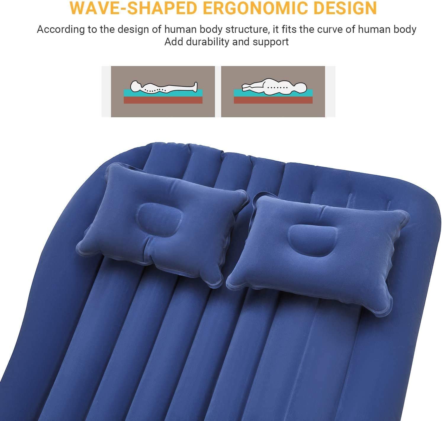 SmartMOM™- Inflatable Car Bed (AIRPUMP FREE)