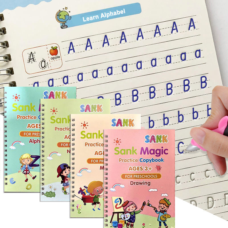 SmartMOM™ Copybook Set for Children - Set of 4 Books