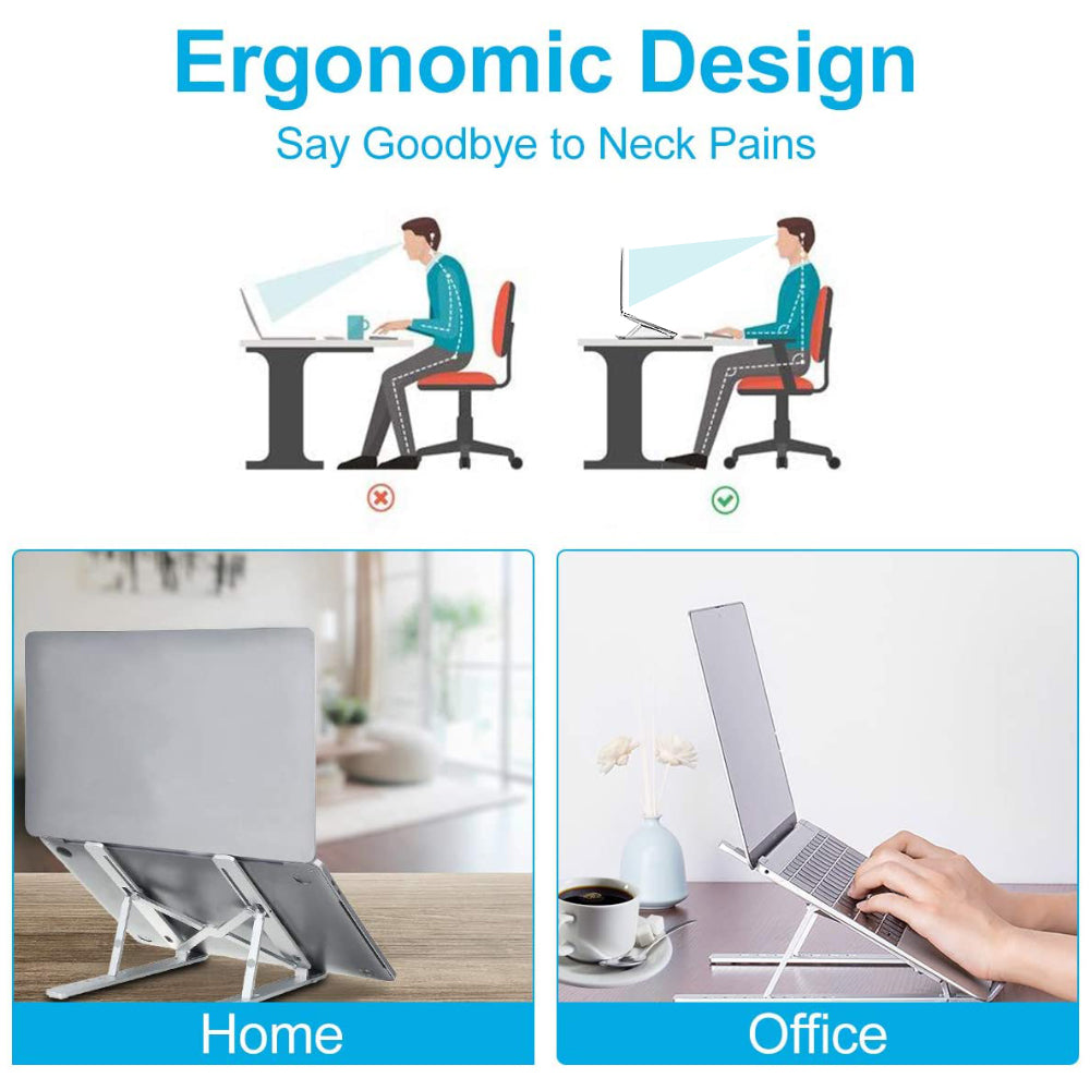 Smartbuddy™ - Portable Metal Laptop Stand