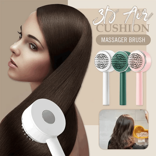 3D Air Cushion Massage Brush (Self Clearing)