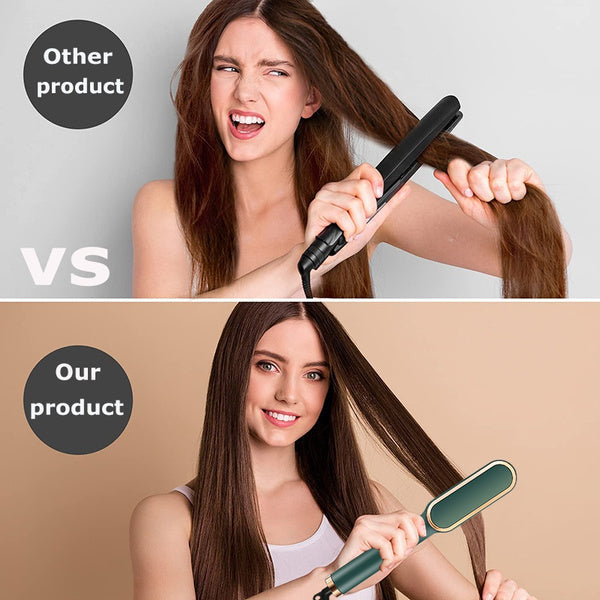 Professional Hair Straightener Brush (3 In 1)