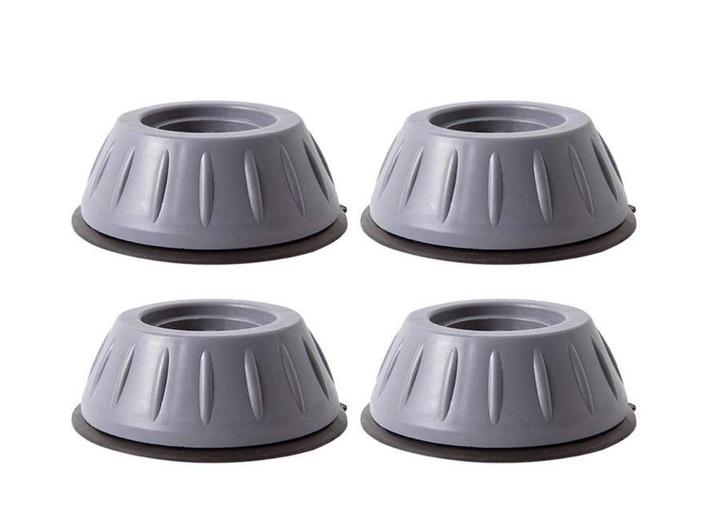 Non - Vibration Rubber Washing Machine Feet Pads (PACK OF 4) - SmartMOM.in