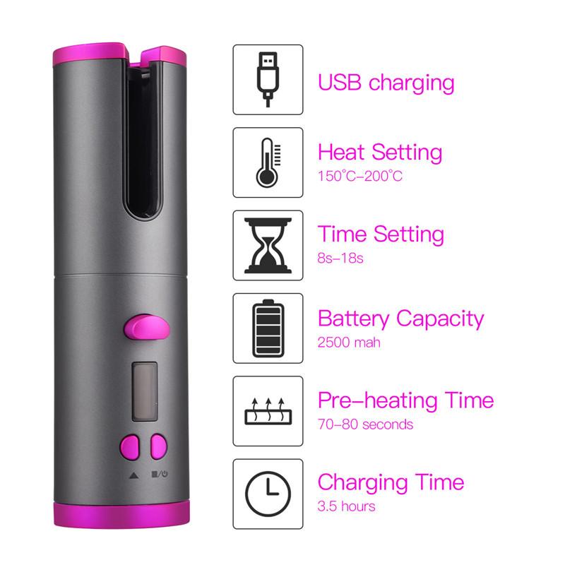 Smart™ Auto Cordless Hair Curler - SmartMOM.in