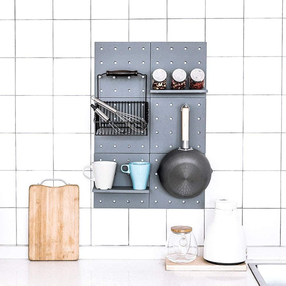 SMART DECORATIVE PLASTIC PEGBOARD - WALL DECOR STORAGE - SmartMOM.in