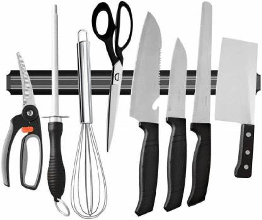 Smart Wall Mount Magnetic Knife Holder - SmartMOM.in