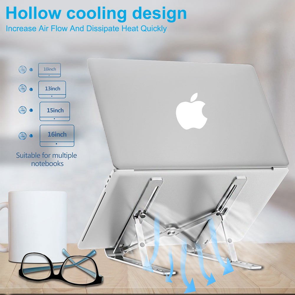 Smartbuddy™ - Portable Metal Laptop Stand - SmartMOM.in