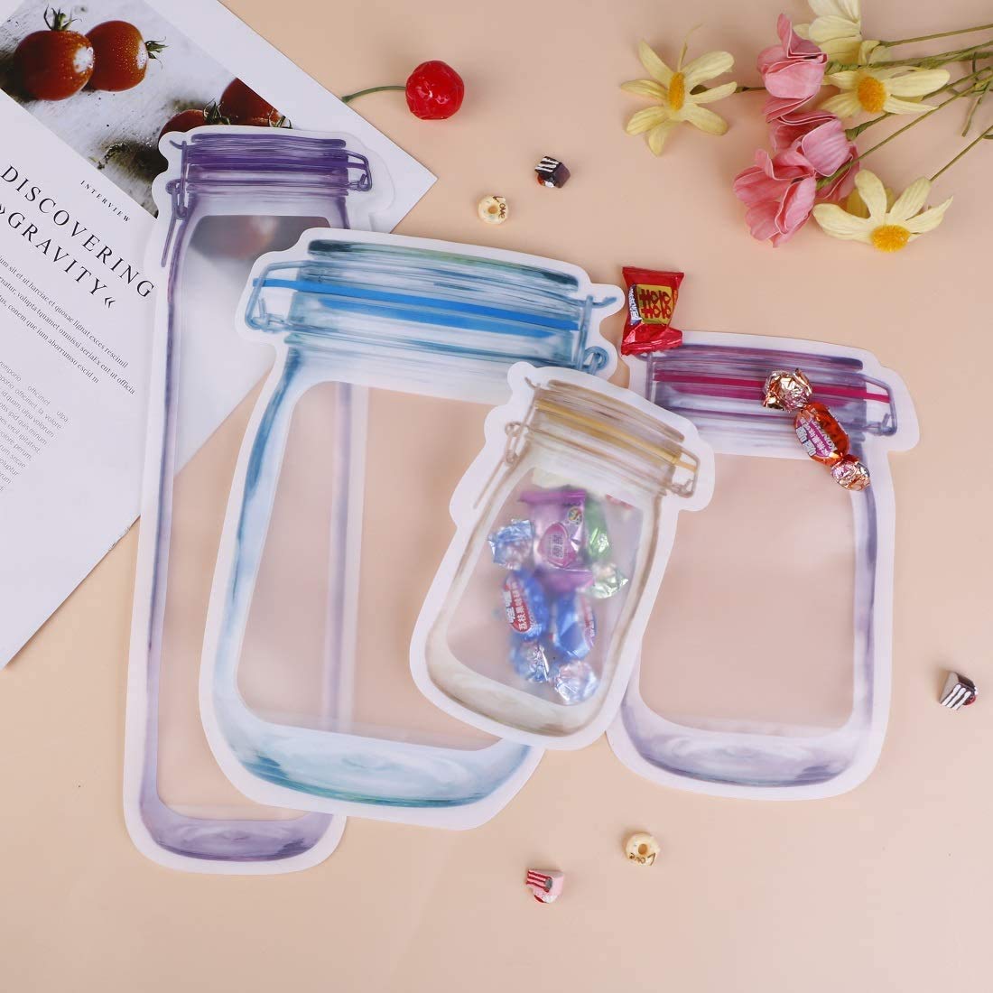 Travel Jar Pouch With Zipper™ (1+1 FREE) - SmartMOM.in